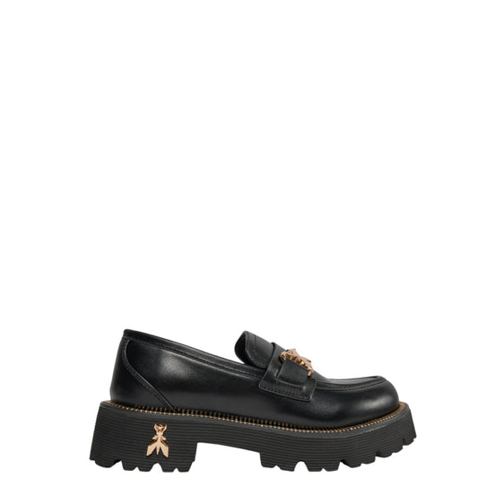 Mocassini donna "Patrizia Pepe" PJ774.31 Collezione Autunno/Inverno  - Nero e Oro