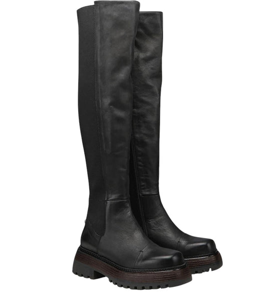 Stivali donna "OXS" OXW139000 Collezione Autunno/Inverno 2025/2026 - Nero