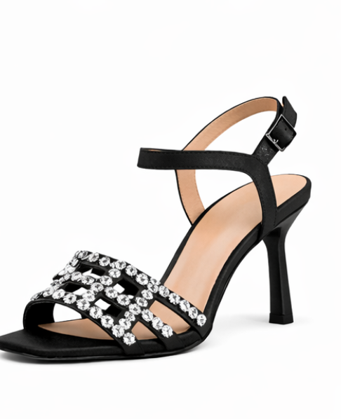 Sandali donna "Menbur" 23889* Collezione Primavera/Estate 2026 - Nero