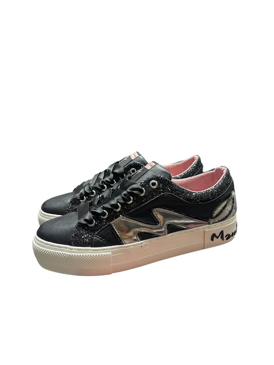 Sneakers donna “Manila Grace” 60172  Collezione Primavera/Estate 2025 – Nero Multi