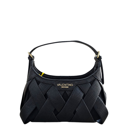 Borsa donna a mano e tracolla "Valentino Creations" VC2009 Collezione Autunno/Inverno - Nero