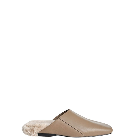 Sabot donna "Massimo Santini" 25WPALMI0002 Collezione Autunno/Inverno - Tortora e Crema