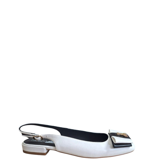 Ballerine donna "Patrizia Pepe" PPJ276 Collezione Primavera/Estate 2026 - Bianco e Nero