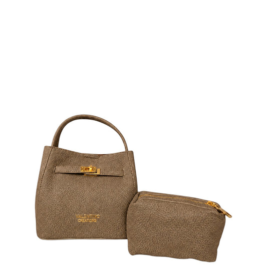 Borsetta donna a mano e tracolla "Valentino Creations" VC9006 Collezione Autunno/Inverno - Khaki