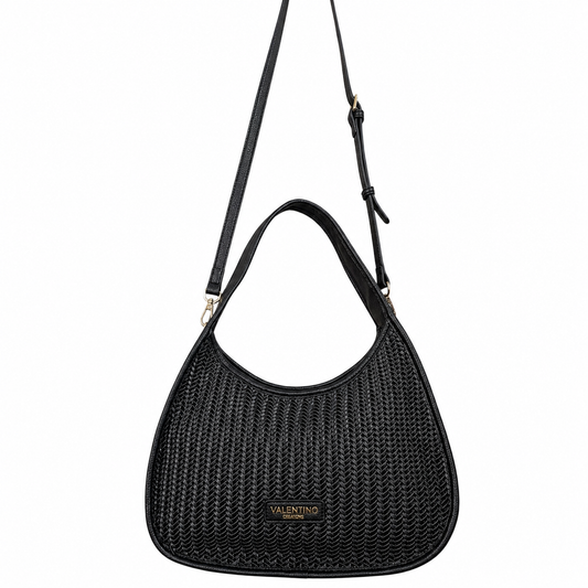 Borsa donna a spalla e tracolla "Valentino Creations" VC517 Collezione Autunno/Inverno - Nero