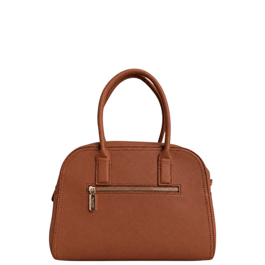 Borsa donna a spalla e tracolla "Valentino Creations" VC811 Collezione Autunno/Inverno - Cuoio