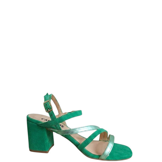 Sandali donna "Carmens " A47146 Collezione Primavera/Estate 2026 - Verde Smeraldo