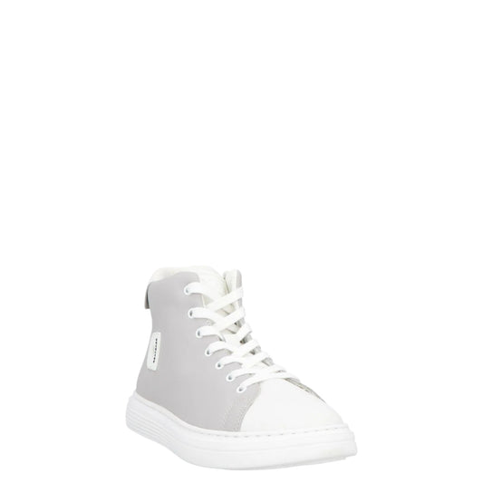 Sneakers donna "Rucoline" Twiggy 2812 A Leather Collezione Primavera/Estate 2026 - Grigio e Bianco