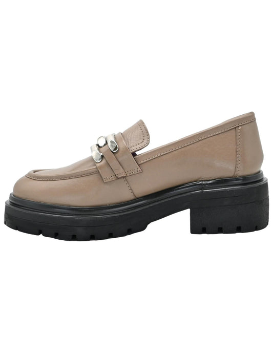 Mocassini donna "Apepazza" F3COMBAT45/LEA Collezione Autunno/Inverno 2025/2026 - Taupe