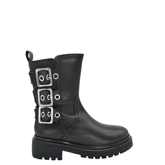 Stivaletti donna "Apepazza" F3COMBAT51/LEA Collezione Autunno/Inverno 2025/2026 - Nero