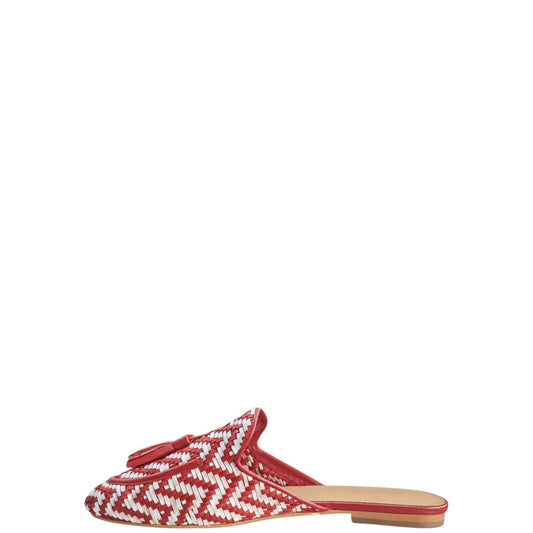 Sabot donna "AltraOfficina" AO0405X Collezione Primavera/Estate - Rosso e Bianco
