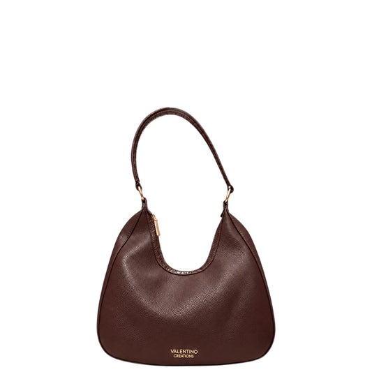 Borsa donna a spalla e tracolla "Valentino Creations" VC630 Collezione Autunno/Inverno - Cioccolato