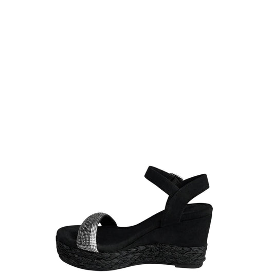 Sandali con zeppa donna "Menbur" 25365 Collezione Primavera/Estate 2026 - Nero
