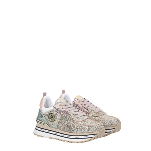 Sneakers donna "Liu Jo" MAXI WONDER GLITTER 24 Collezione Primavera/Estate - Multicolor