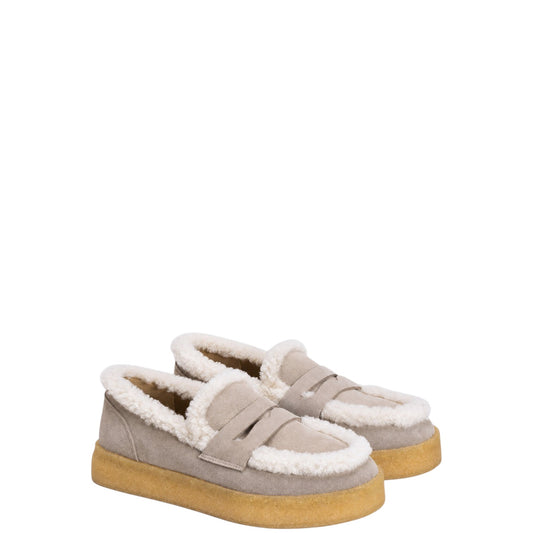 Mocassini donna "Massimo Santini" PATRISHA Collezione Autunno/Inverno - Taupe Multi