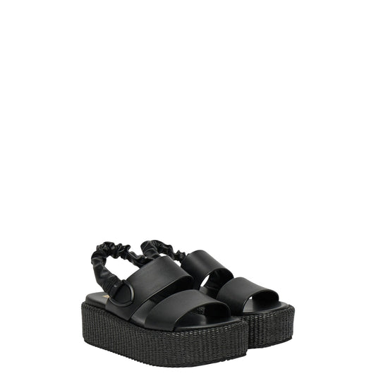 Sandali con zeppa donna "Blauer" S5OPAL04/RAF Collezione Primavera/Estate - Nero