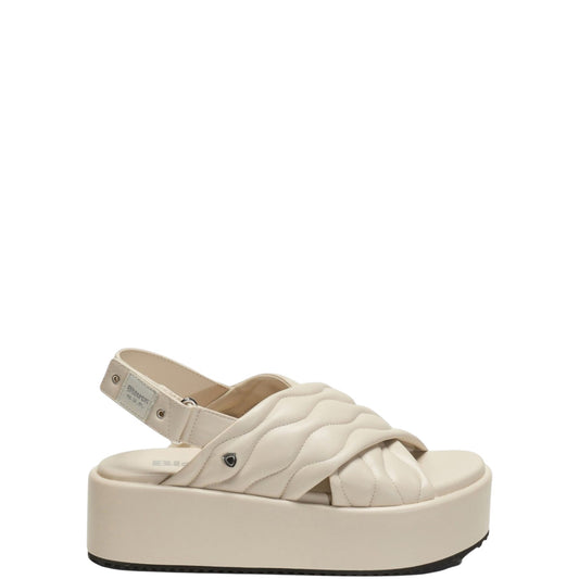 Sandali donna "Blauer" S4OPAL01/PAD Collezione Primavera/Estate - Crema