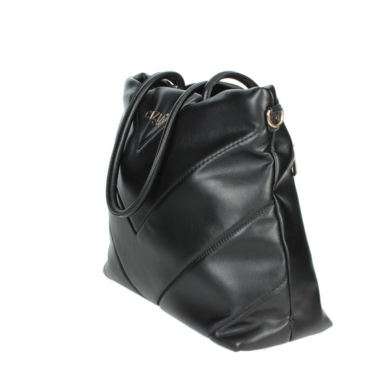 Borsa a spalla donna "Pregunta" ABEG204 001  Collezione Autunno/Inverno 2025/2026 - Nero