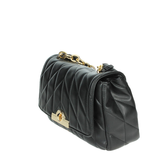 Borsa a tracolla donna "Pregunta" ABEG029 001  Collezione Autunno/Inverno 2025/2026 - Nero