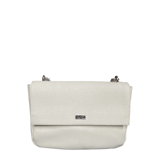 Borsa donna a spalla e tracolla "Cult" Nico X11.002 Collezione Primavera/Estate 2026 - Avorio