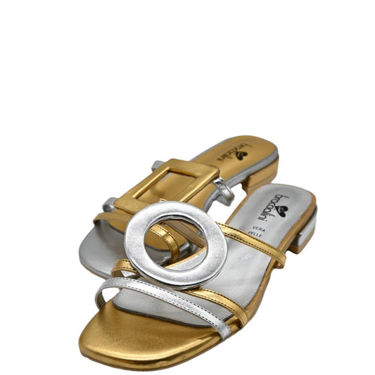 Scalzati donna "Braccialini" BA104 Collezione Primavera/Estate 2026 - Oro e Argento