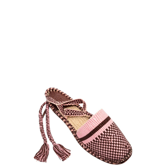 Espadrillas donna "Antolina Paris" RITA.040 Collezione Primavera/Estate 2026 - Rosa e Marrone
