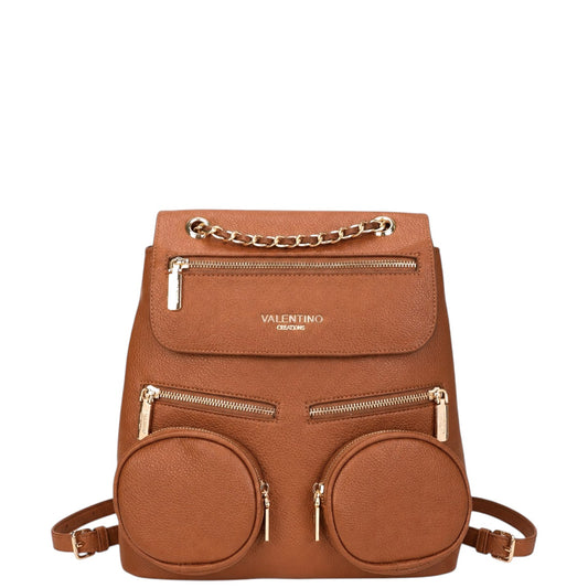 Zaino donna "Valentino Creations" VC2023 Collezione Autunno/Inverno - Cuoio