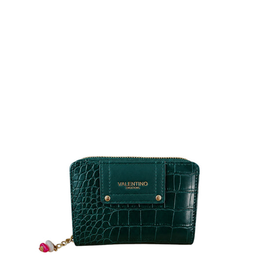 Portafoglio donna "Valentino Creations" VC-P1058 Collezione Autunno/Inverno - Verde foresta