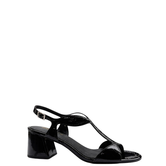 Sandali donna "Bruno Premi" B1702X Collezione Primavera/Estate vernice - Nero
