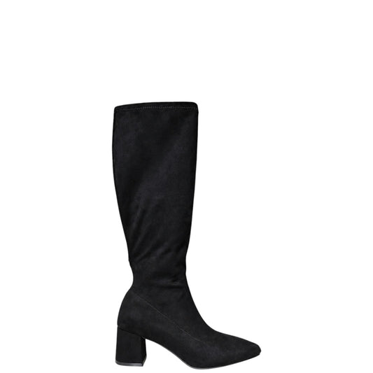 Stivali donna "Uma Parker" 438.02.24S.BLK Collezione Autunno/Inverno in camoscio - Nero