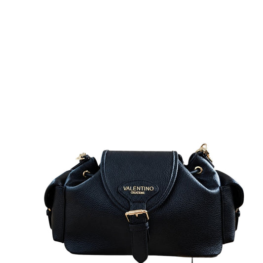 Borsa donna a spalla e tracolla "Valentino Creations" VC2012 Collezione Autunno/Inverno - Nero