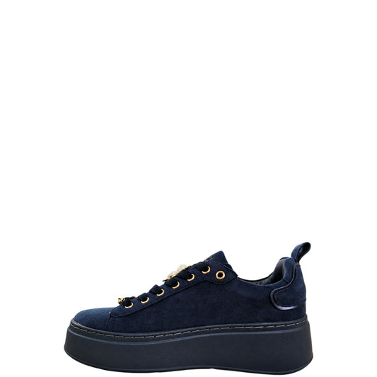 Sneakers donna "Cinzia Soft" CI2059 001 Collezione Autunno/Inverno con orsetto - Blu