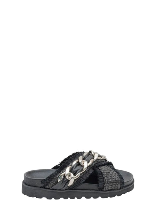 Ciabatte donna "Cult" CLW425300 Collezione Primavera/Estate - Nero