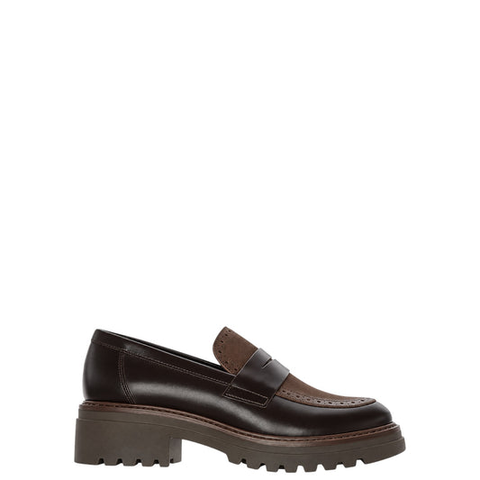 Mocassini donna "Cinzia Soft" IS189412 002 Collezione Autunno/Inverno - Testa di moro e Marrone