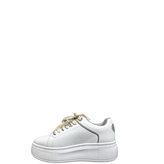 Sneakers donna "Braccialini" B97 Collezione Autunno/Inverno - Bianco Multi
