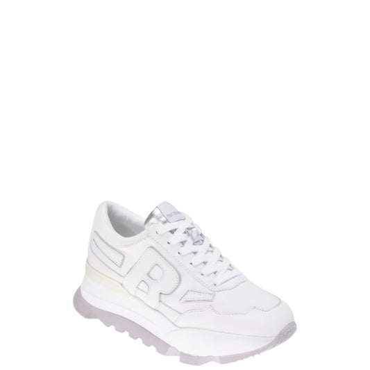 Sneakers Donna “Rucoline” Aki 304 Pamplona Lam Collezione Primavera/Estate 2026 – Bianco e Argento