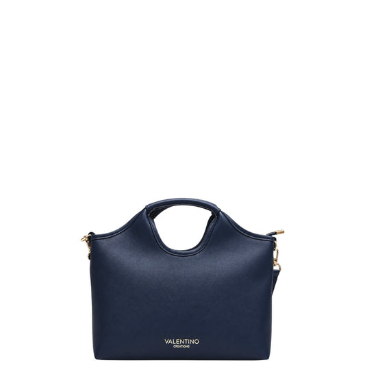 Borsa donna a mano e tracolla "Valentino Creations" VC602 Collezione Autunno/Inverno - Blu Notte