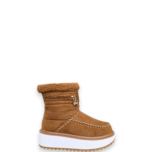Stivaletti donna "Love Moschino" JA24486I0NJAW210 Collezione Autunno/Inverno - Camel