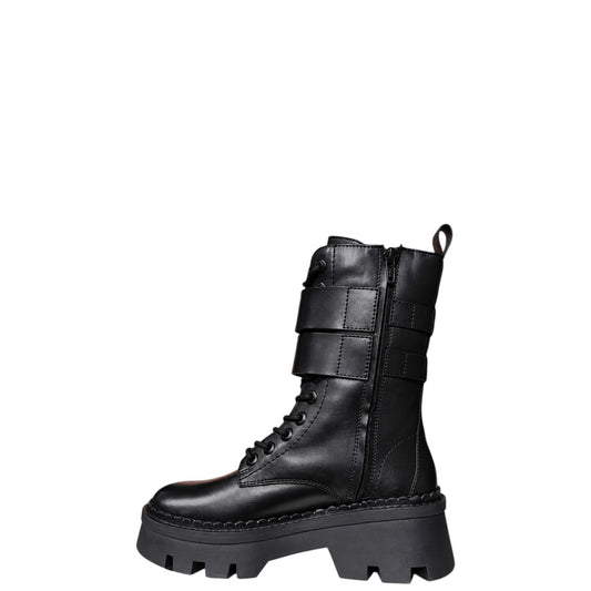 Anfibi donna "Apepazza" F4NAOMI10/LEA Collezione Autunno/Inverno - Nero