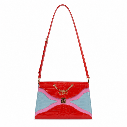 Borsa a mano donna "Dubeliè" COCCO 02 Collezione Primavera/Estate 2026 con tracolla - Multicolor