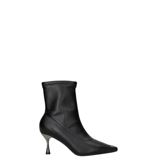 Stivaletti donna "Cult" CLW395400 Collezione Autunno/Inverno con punta metallica - Nero