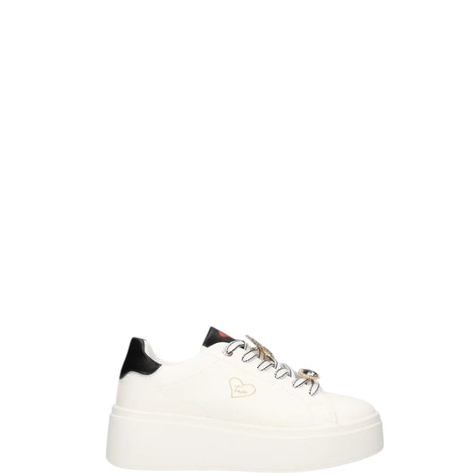 Sneakers donna "Braccialini" BA136 Collezione Primavera/Estate 2026 - Bianco e Nero