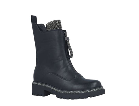 Anfibi donna "Menbur" 25930 Collezione Autunno/Inverno 2025/2026 - Nero