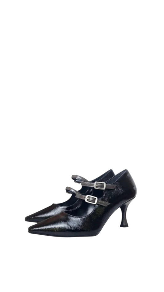 Décolleté donna "Pregunta" 2421004 001 Collezione Autunno/Inverno 2025 - Nero e grigio