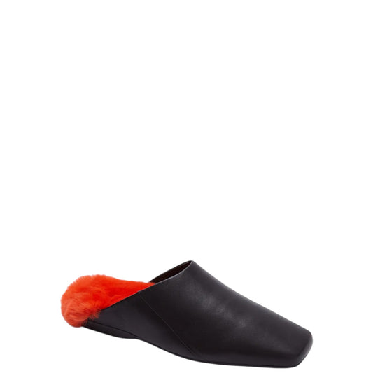 Sabot donna "Massimo Santini" 25WPALMI0001 Collezione Autunno/Inverno - Nero e Arancione