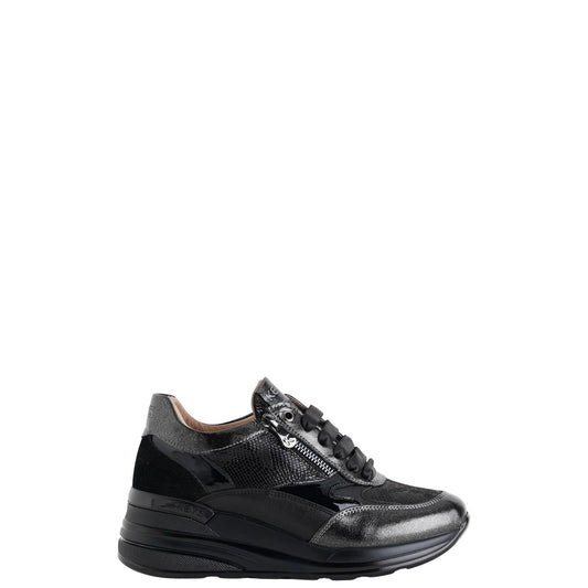 Sneakers donna "Keys" K-11222 Collezione Autunno/Inverno - Nero