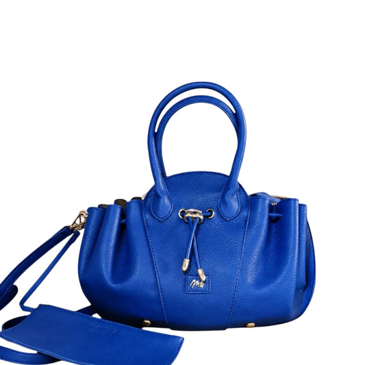 Borsa donna a mano e tracolla "Mariella Burani" MB013 Collezione Primavera/Estate - Blu