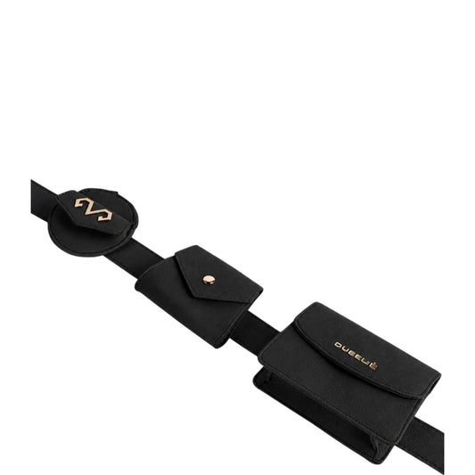 Cintura donna con pouch "Dubeliè" Annabelle CS-24 Collezione Autunno/Inverno - Nero