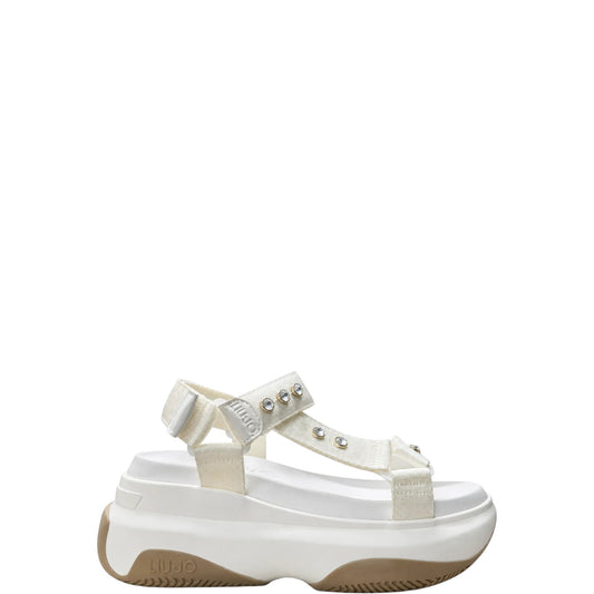 Sandali donna "Liu-Jo" June Collezione Primavera/Estate - Avorio Multi