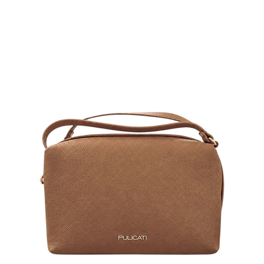Borsa donna a mano e tracolla "Pulicati" 8874 Collezione Autunno/Inverno - Tortilla